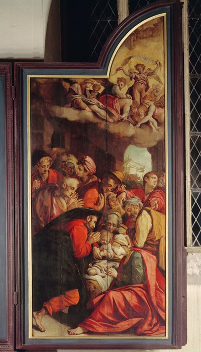 Adoración de los pastores de Anthonie Blocklandt